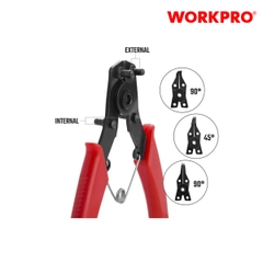 Kìm mũi tròn size 4in1 Workpro - WP201004