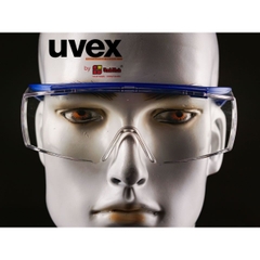 Kính bảo hộ Uvex Super OTG - có thể đeo cùng kính cận