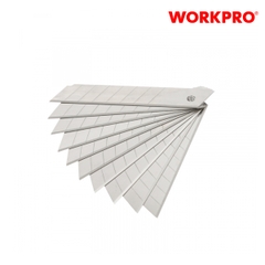 Lưỡi dao rọc giấy bằng thép SK5, chiều rộng 18mm (1set = 10 cái) Workpro - W212002