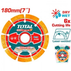 Đĩa cắt gạch hàn laser 180mm Total TAC2171801