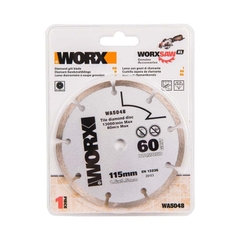 Lưỡi cắt kim cương 115mm Worx WA5048