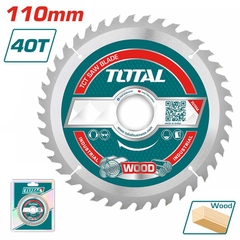 Lưỡi Cưa Gỗ Hợp Kim TCT 110mm 40 Răng Total TAC231115