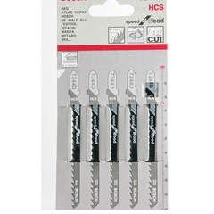 Lưỡi Cưa Lọng T 244 D - Gỗ (Bộ 5 Lưỡi) Bosch 2608630058