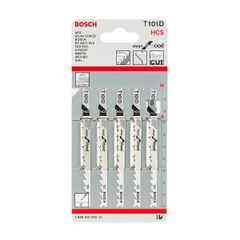 Lưỡi Cưa Lọng T 101 D - Gỗ (Bộ 5 Lưỡi) Bosch 2608630032
