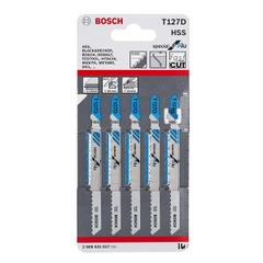 Lưỡi Cưa Lọng T 127 D - Nhôm (Bộ 5 Lưỡi) Bosch 2608631017