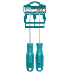 Bộ tuốc nơ vít dẹp và bake 2 chi tiết TOTAL THTDC250201