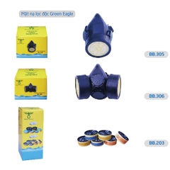 Mặt Nạ Lọc Độc 2 Lọc Green Eagle Bảo Bình BB.306