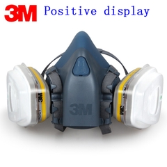 Mặt Nạ Phòng Độc 3M 7502 Chống Độc Hóa Chất, Khí Hơi Độc