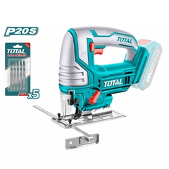 Máy cưa lọng dùng pin 20V Total TJSLI8501 kèm theo 5 lưỡi cưa