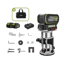 máy phay gỗ dùng pin worx 20V WU560.1