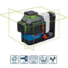Máy Cân Mực Laser Tia Xanh Bosch GLL 18V-120-33 CG 06010651K0