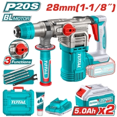 Máy Khoan Bê Tông Không Chổi Than Dùng Pin  20V Total TRHLI202885