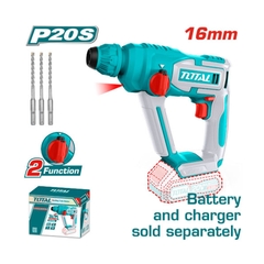 Máy Khoan Bê Tông Dùng Pin Lithium-Ion 20V (Chưa Pin & Sạc) Total TRHLI20168