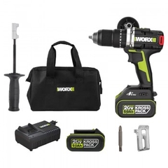 Máy Khoan Động Lực 20V Worx WU377 (2 Pin 5.0Ah & Sạc)