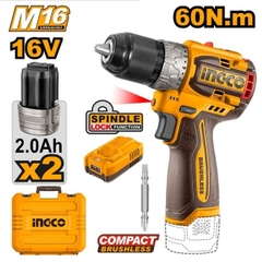 Máy Khoan Pin Mini 16V INGCO CDLI16682 Lực Siết 60Nm