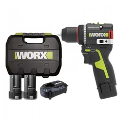 Máy khoan vặn vít dùng pin 12V Worx WU135 (2 Pin 2.0Ah, 1 Sạc)