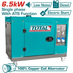 Máy Phát Điện Dùng Dầu Diesel 6.5kW Total TP465001