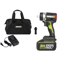 Máy vặn bu lông dùng pin 20V Worx WU270.1 (1 Pin 6.0Ah, 1 Sạc)