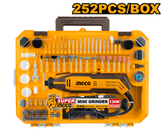 Bộ 252 Món Máy Mài Khuôn Mẫu Và Phụ Kiện Mài 130W INGCO MG133281