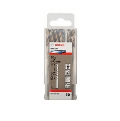 Mũi Khoan INOX HSS-Co 6mm (Hộp 10 Mũi) Bosch 2608585889