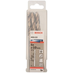 Mũi Khoan INOX HSS-Co 10mm (Hộp 5 Mũi) Bosch 2608585898