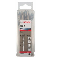 Mũi Khoan Sắt HSS-G 8.5mm (Hộp 5 Mũi) Bosch 2608595073