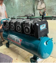 Máy nén khí không dầu Total TCS4481508T 150L/4x1200W