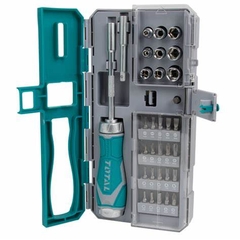 Bộ mũi vít 33 chi tiết Total TACSD30336 Xsafe