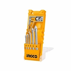 Bộ mũi khoan kiếng (kính) 4-10mm Ingco AKD7058