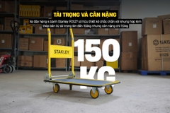 Xe đẩy hàng 4 bánh gấp gọn 150kg Stanley PC527