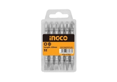 Bộ mũi vít bake 2 đầu 10 cái PH2x50mm INGCO SDB21PH223