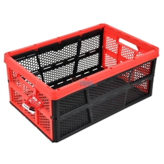 Rổ nhựa gấp gọn đa năng Bison BS011055 nhựa nguyên sinh bền chắc, kích thước50x33x22cm, có thể gấp gọn tiện lợi