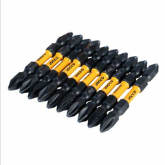 Bộ mũi bắt vít 2 đầu bake 10 chi tiết INGCO SDBIM21PH233 rẻ