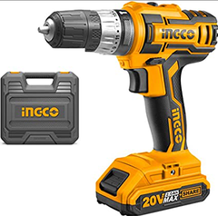 BỘ MÁY KHOAN BÚA DÙNG PIN 20V INGCO CIDLI200215 XSAFE