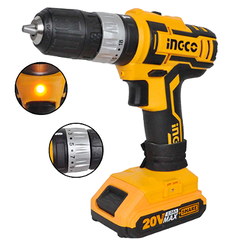 BỘ MÁY KHOAN BÚA DÙNG PIN 20V INGCO CIDLI200215 GIÁ RẺ