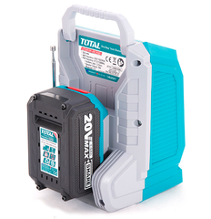 Radio  công trường  dùng pin 20V TOTAL TJRLI2001 rẻ