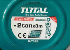 Pa lăng xích 2 tấn TOTAL THT1621 Xsafe