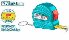 Thước cuộn thép nền vàng 2mx13mm-3mx16mm-5mx25mm-8mx25mm TOTAL TMT126321 rẻ