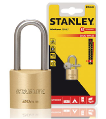 Ổ khóa 3 mã số màu vàng 30mm Stanley S742-056