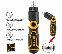 BỘ TUỐC NƠ VÍT 13 CHI TIẾT INGCO AKISD1208 chính hãng