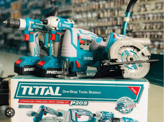 Bộ combo 4 máy dùng pin 20V TOTAL TCKLI2010 chính hãng
