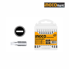 Bộ mũi vít dẹp 20 mũi SL6x25mm INGCO SDB11SL413