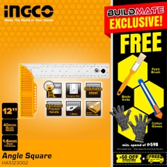Thước góc vuông INGCO 300mm HAS123002