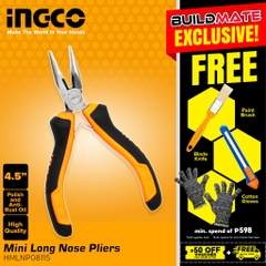 Kìm mũi nhọn mini INGCO HMLNP08115