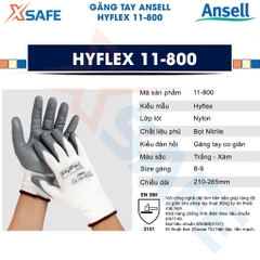 GĂNG TAY BẢO HỘ ĐA NĂNG ANSELL 11-800