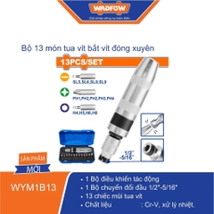Bộ 13 Món Tua Vít Bắt Vít Đóng Xuyên WADFOW WYM1B13