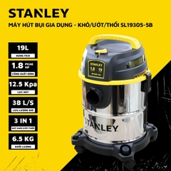 Máy hút công nghiệp 1.8 peak HP 19L Stanley SL19305-5B