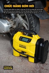 Máy bơm hơi đa năng dùng pin kèm tính năng thổi và hút bụi hiệu STANLEY Model SXVI02001, 3 trong 1