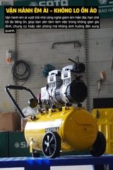 Máy Nén Khí Không Dầu STANLEY 24L SXCMS1324HE