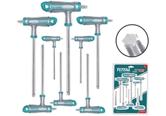 Bộ 8 chìa lục giác bông  tay cầm chữ T TOTAL THHW8083 xsafe